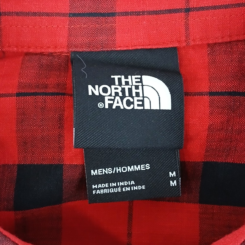The North Face Medium Mens Shirt‎ 20x27 Button Up Short Sleeve Fits A Small - Picture 5 of 15